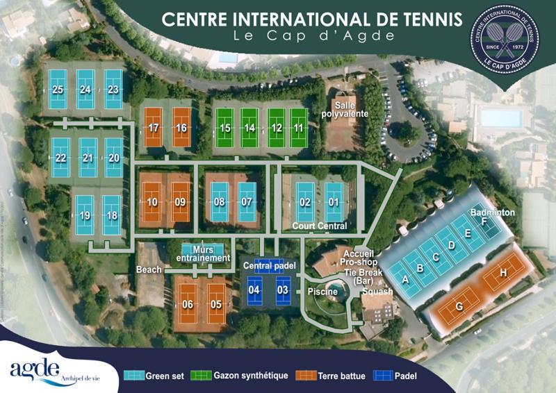 Cap Capistol Golf, Appartement 2 Chambres Agde Luaran gambar